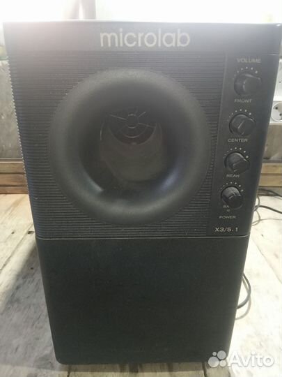 Microlab X3 5.1 и A - H500