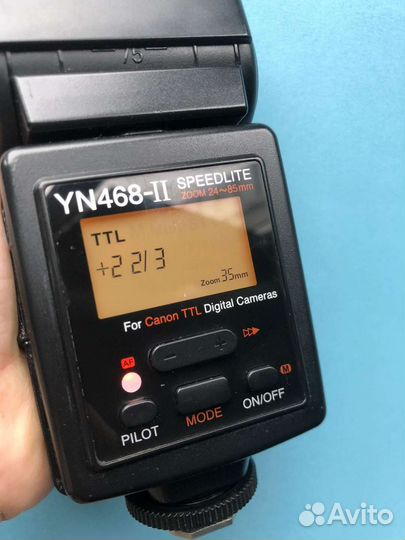 Вспышка yongnuo YN-468-II TTL for Canon