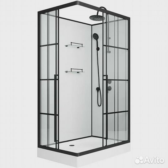 Душевая кабина Niagara Standart ST100/80/15QR/KL/B