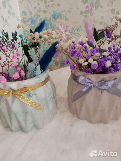 Кашпо/Горшочек/Ваза.Декор для дома