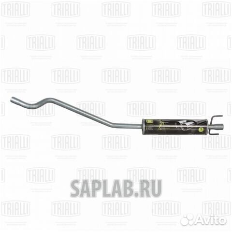 Глушитель для а/м Opel Astra H (04) Hatchback доп. (резонатор) (нерж