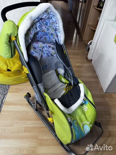 Коляска санки