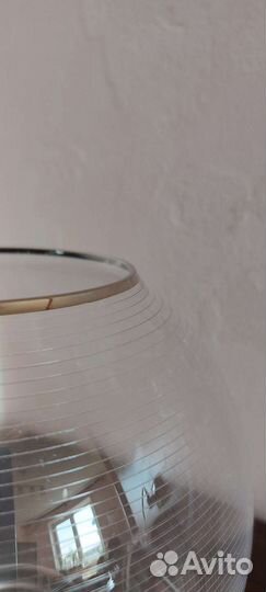 Ваза Bohemia Чехия богемское стекло