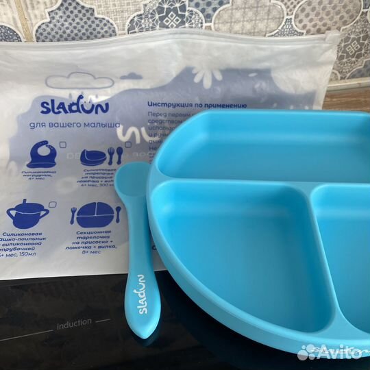 Тарелка силиконовая