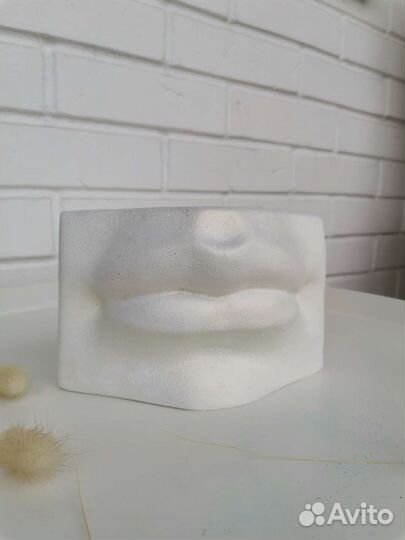 Гипсовое кашпо