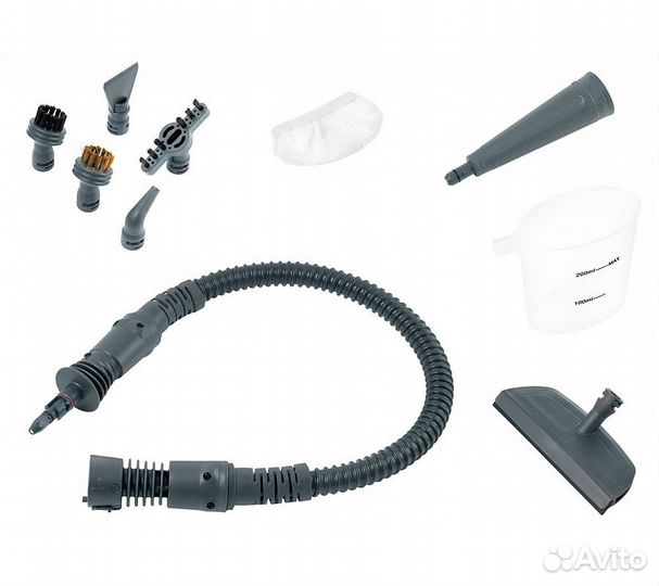 Пароочиститель ручной Kitfort KT-918-2 1000Вт серы