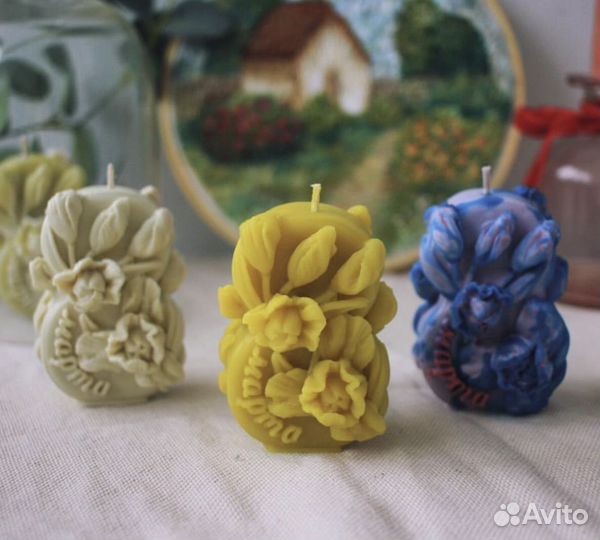 Силиконовые формы для мыла, свечей