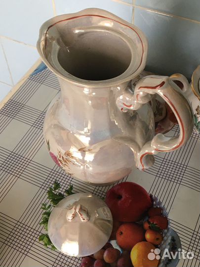 Кувшин с крышкой «Клевер» Южноуральский ф.з