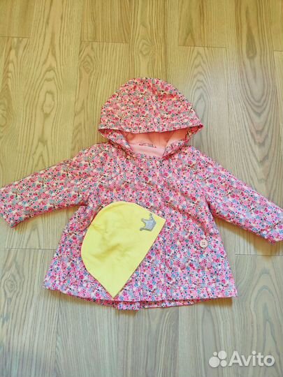 Куртка ветровка детская 80 на девочку