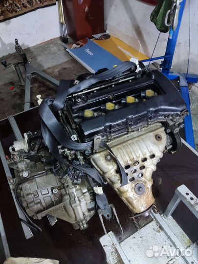 Двигатель Mitsubishi 4B11 по частям