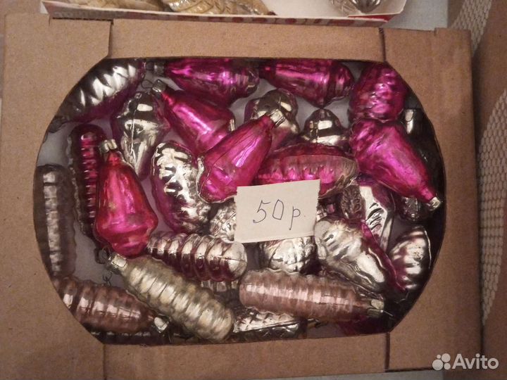 Елочные игрушки СССР