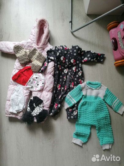Детские вещи пакетом от 1 года до 1,5 лет