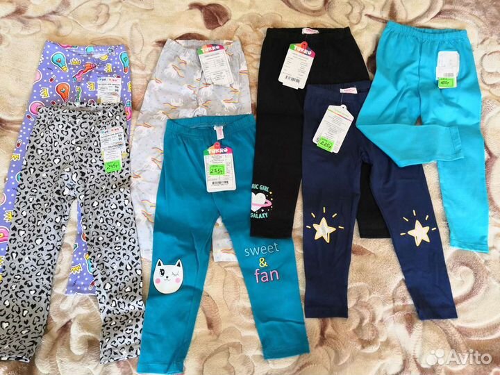 Одежда на девочку 4-5 лет новые