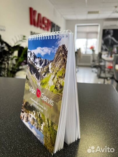 Печать блокнотов с вашим логотипом и дизайном