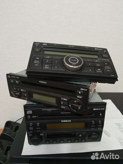 Магнитола штатная ниссан