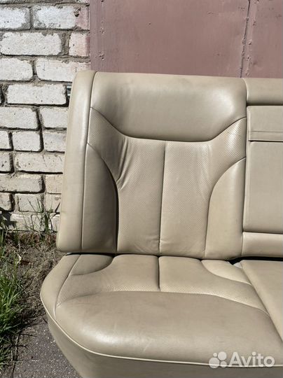 W140 задний диван