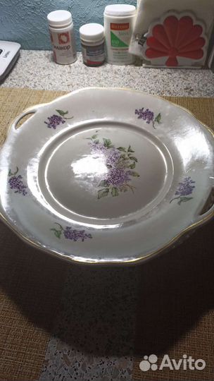 Тарелка для сервировки Сирень Дулево