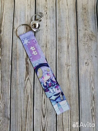 Геншин Импакт брелок-лента значок новые