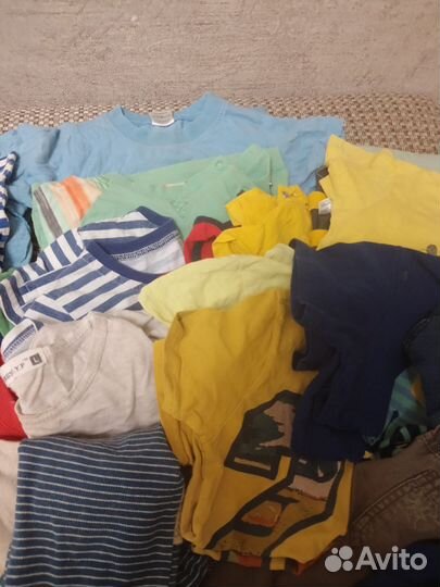 Детские вещи пакетом на мальчика 86 92