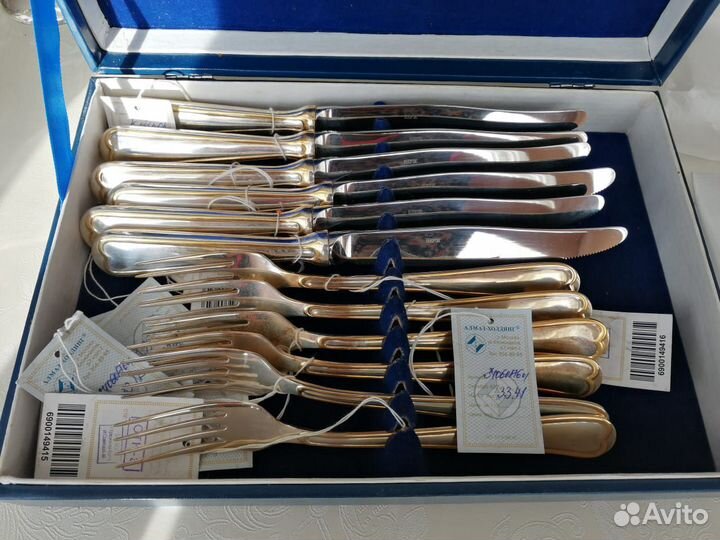 Продам серебрянные столовые приборы