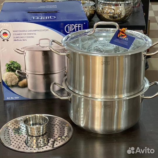 Пароварка мантоварка Гипфел