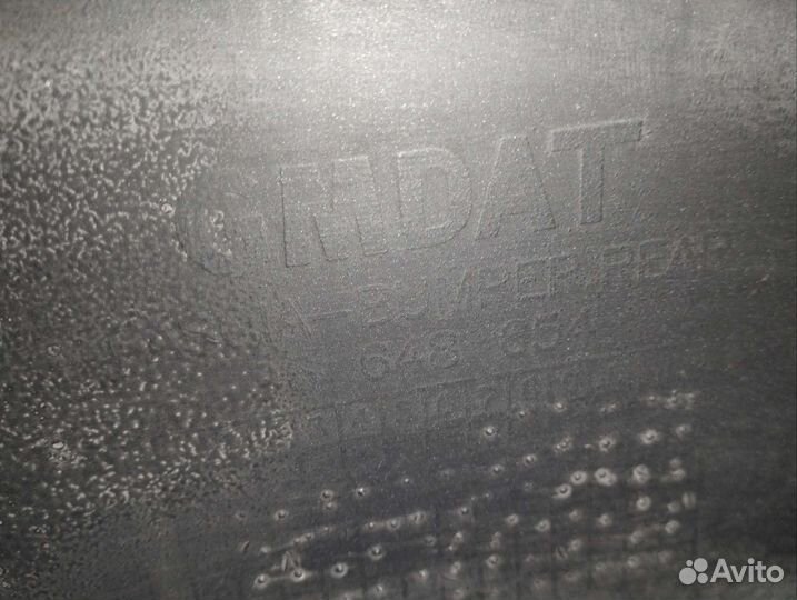 Бампер задний Chevrolet Aveo т 300 х/б