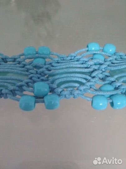 Пояс макраме