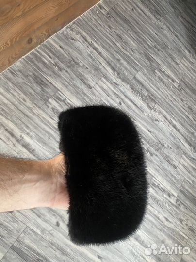 Мужская шапка норковая