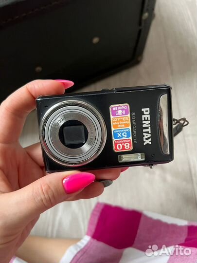 Компактный цифровой фотоаппарат pentax optio v20