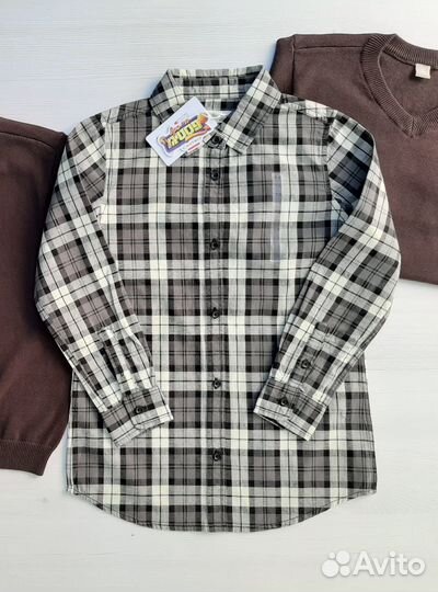 Новая рубашка 128 см