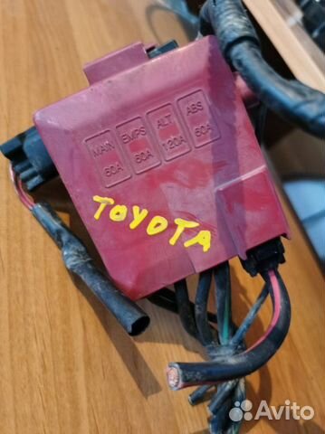 Клемма аккумуляторная Toyota Vitz KSP90