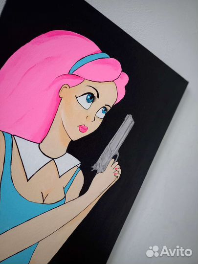 Интерьерная картина Алиса в стране чудес