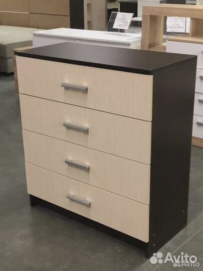 Комод 85см, 4 ящика — 3 варианта цвета
