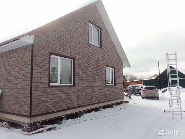 Монтаж сайдинга фасадные работы