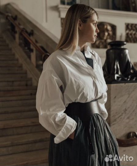 Баска -корсет из натуральной кожи