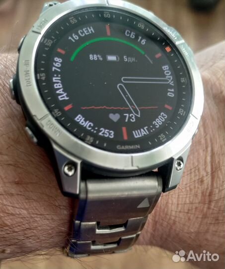 Часы garmin epix gen 2 с тит.браслетом