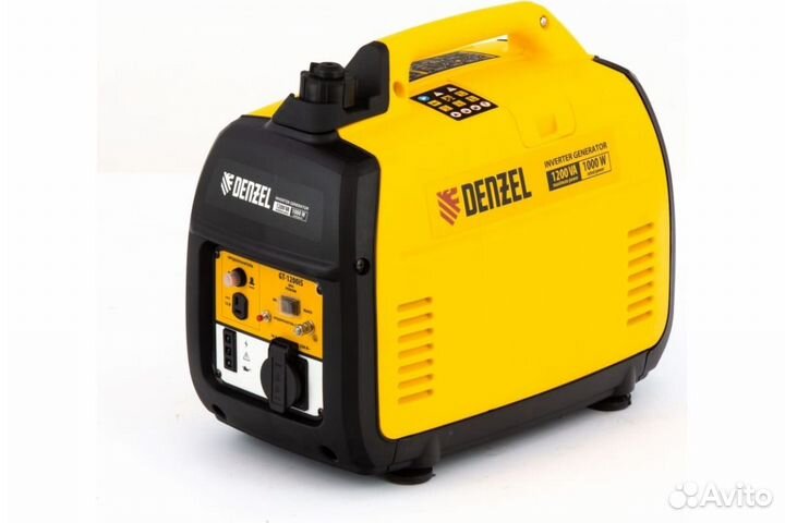 Инверторный генератор Denzel GT-1200iS, 1,2 кВт