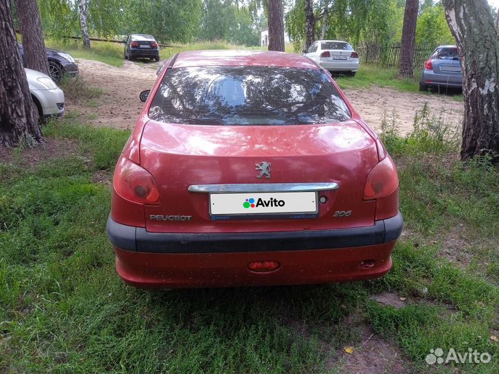 Peugeot 206 1.4 МТ, 2009, 246 000 км