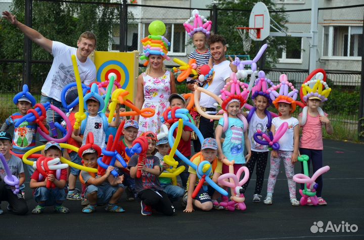 Детское шоу - твистинг из шаров, праздник для дето