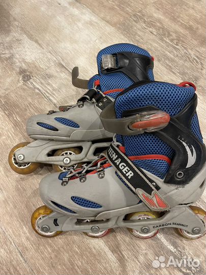 Роликовые коньки женские раздвижные 37-40 размер