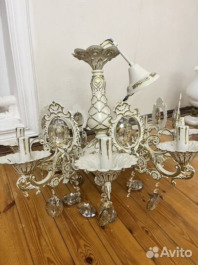 Люстра хрустальная