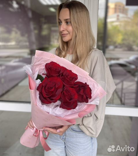 Букет роз, доставка цветов
