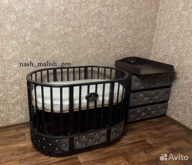 Круглая кровать 9в1