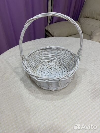 Корзина плетеная