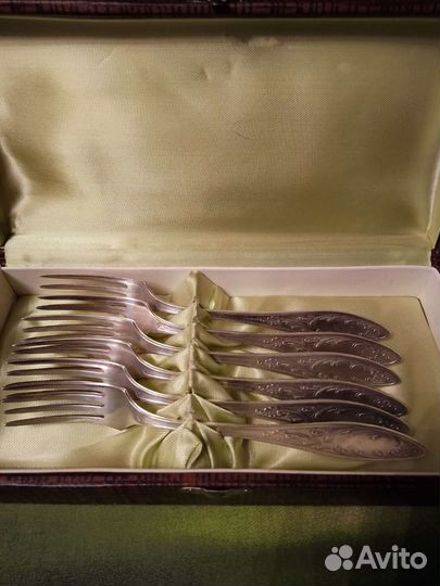 Столовые приборы мельхиор СССР