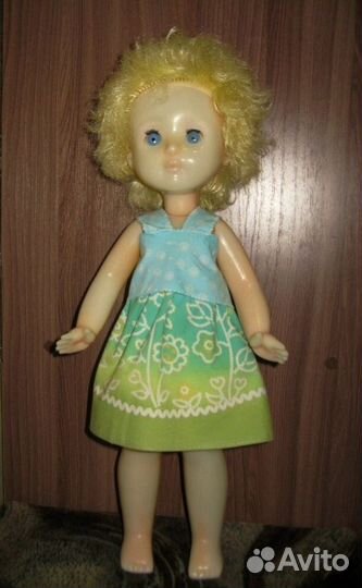 Кукла 50 см Саратов на резинках СССР