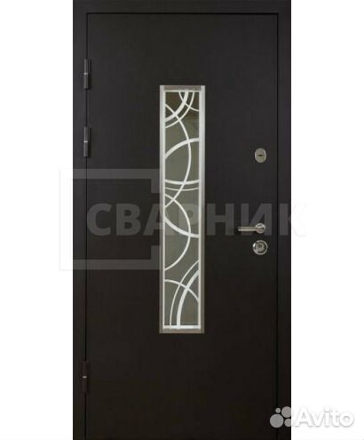 Входная дверь с и элементами ковки на заказ