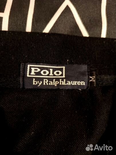 Polo Ralph Lauren, Поло, цвет Чёрный, размер М