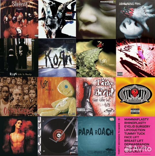 Винил из Европы новый рок, хэви, метал и пр