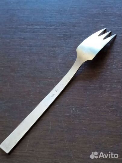 Вилка десертная СССР серебро